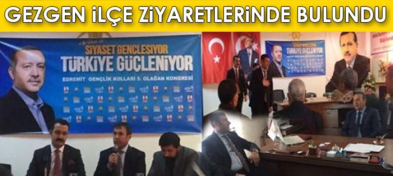 Milletvekili aday adayı Abulvehap Gezgen, ilçe ziyaretlerinde bulundu