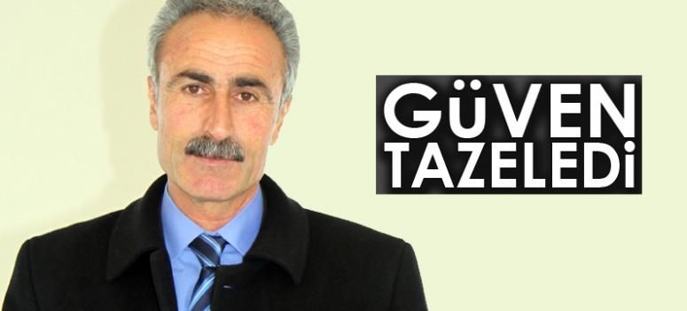 Başkan Sönmez güven tazeledi