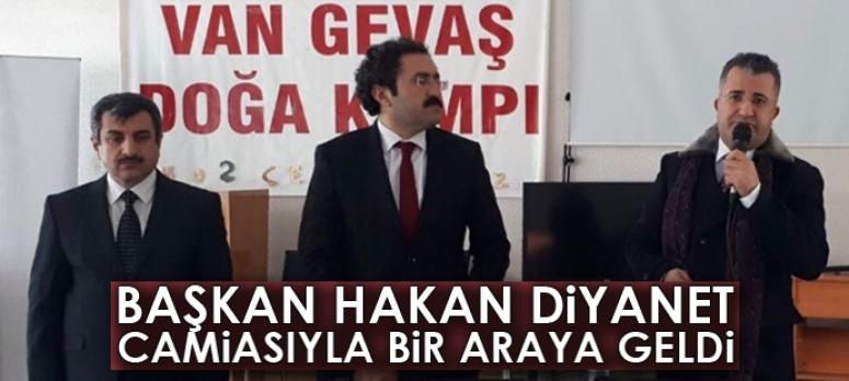 Başkan Hakan diyanet camiasıyla bir araya geldi