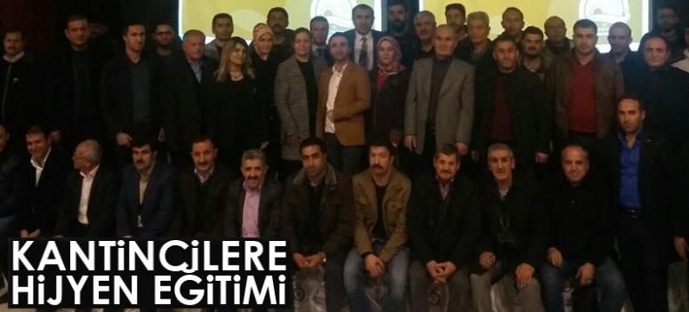Kantincilere hijyen eğitimi