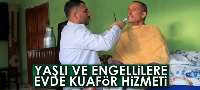 Genç Adımlar Derneğinden, yaşlı ve engellilere evde kuaför hizmeti