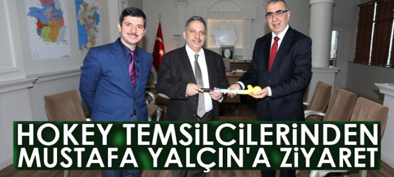 Hokey temsilcilerinden Mustafa Yalçın