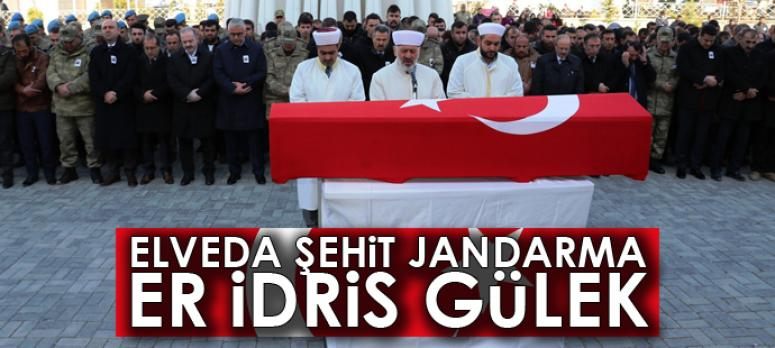 Şehit Jandarma Er Gülek son yolculuğuna uğurlandı