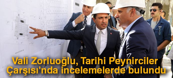 Vali Zorluoğlu, Tarihi Peynirciler Çarşısı