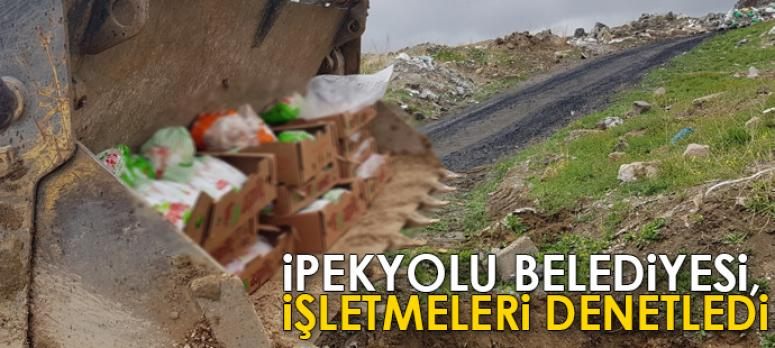 İpekyolu belediyesi, işletmeleri denetledi