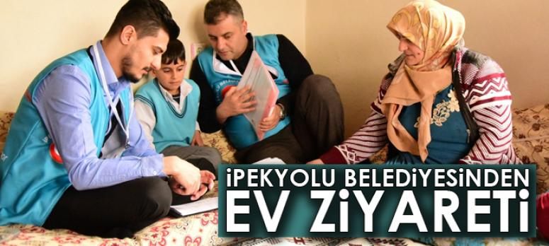 İpekyolu Belediyesinden ev ziyareti
