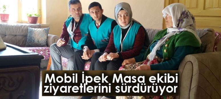Mobil İpek Masa ekibi ziyaretlerini sürdürüyor