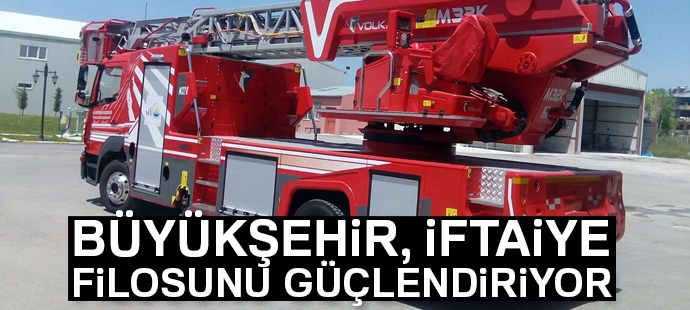 Van Büyükşehir Belediyesi, itfaiye filosunu güçlendiriyor