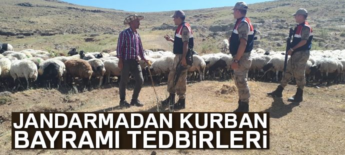 Jandarmadan kurban bayramı tedbirleri