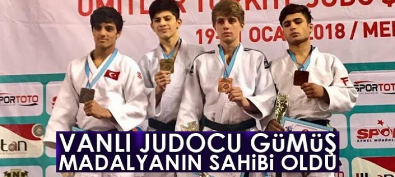 Vanlı judocu gümüş madalyanın sahibi oldu