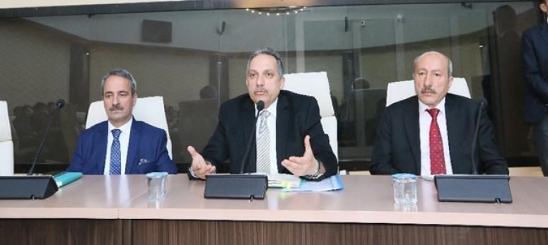 Genel Sekreter Yalçın, teknik kadroyla bir araya geldi