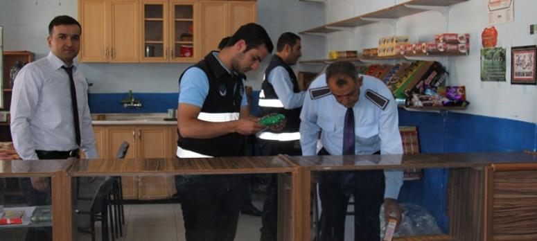 Başkale Belediyesi okul kantinlerini denetledi 