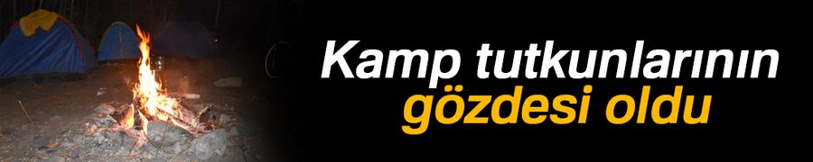 Kayaarası Kanyonu kamp tutkunlarının gözdesi oldu