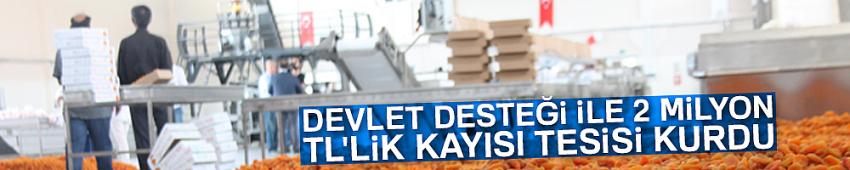 Devlet desteği ile 2 milyon TL
