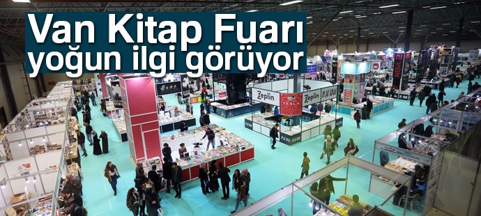 Van Kitap Fuarına yoğun ilgi