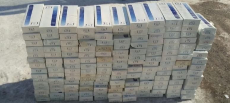 Yolcu valizlerinden kaçak sigara çıktı