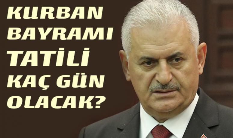 Kurban Bayramı tatili 9 gün olacak