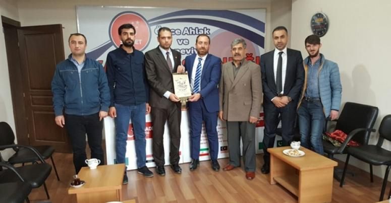 Küresünniler Derneğinden Saadet Partisine ziyaret