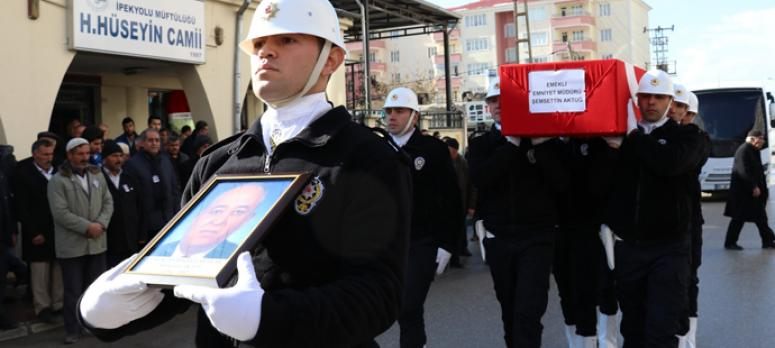 Emekli Emniyet Müdürü Aktuğ son yolculuğuna uğurlandı