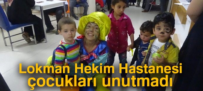 Lokman Hekim Hastanesi çocukları unutmadı