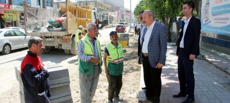 Van Büyükşehir Belediyesinden hummalı çalışma