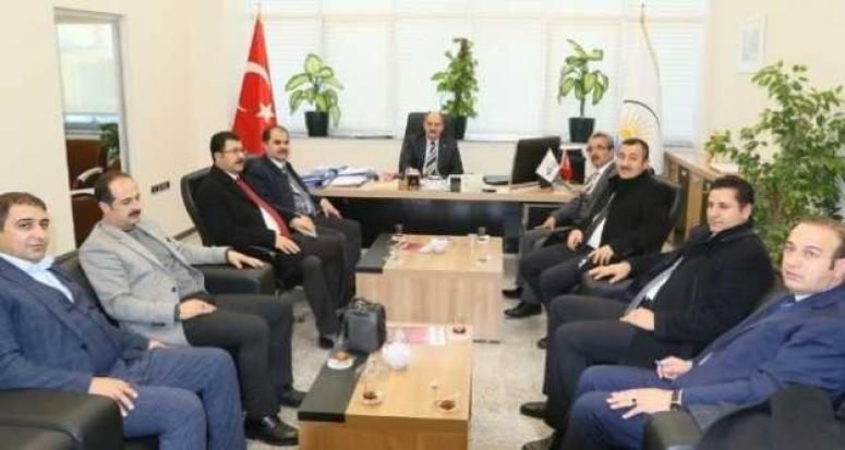 AK Parti heyetinden Genel Sekreter Yaşar