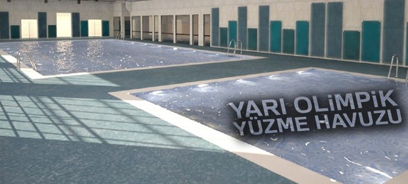 Başkale Belediyesinden yarı olimpik yüzme havuzu