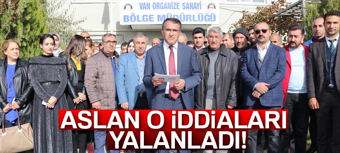 OSB Başkanı Aslan
