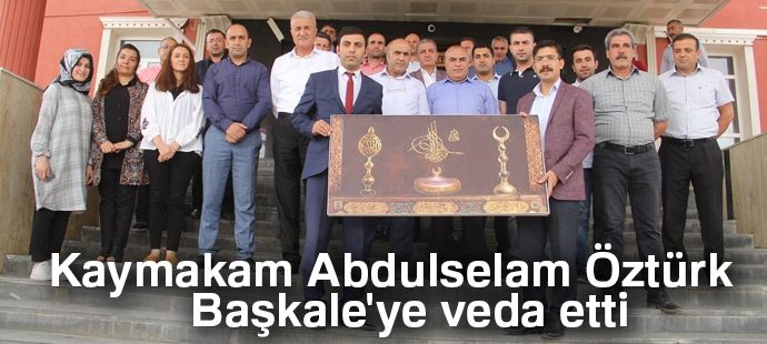 Kaymakam Abdulselam Öztürk Başkale