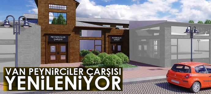 Van Peynirciler Çarşısı yenileniyor