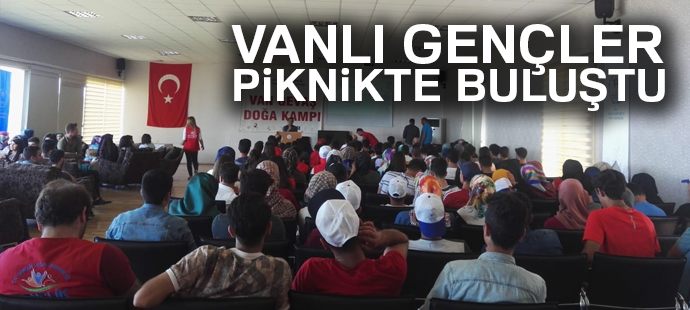 Vanlı gençler piknikte buluştu