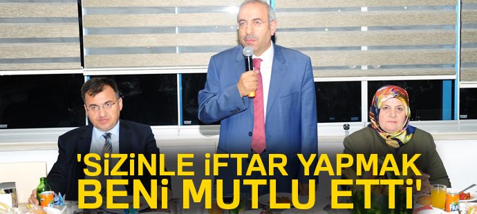 Rektör Battal üniversite personeliyle iftarda buluştu