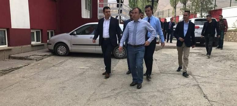 Kaymakamlardan meslektaşlarına ziyaret