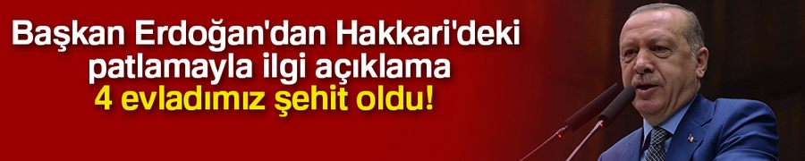 Cumhurbaşkanı Erdoğan: 