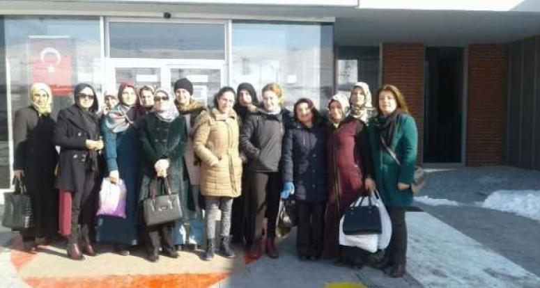 Ayhan Şahenk Özel Eğitim İş Okuluna ziyaret