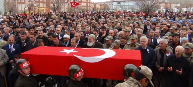 Ercişli şehit son yolculuğuna uğurlandı