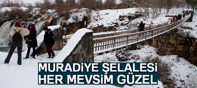 Muradiye Şelalesi her mevsim güzel