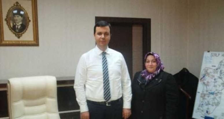 AK Parti heyetinden Özalp Kaymakamı Vardar