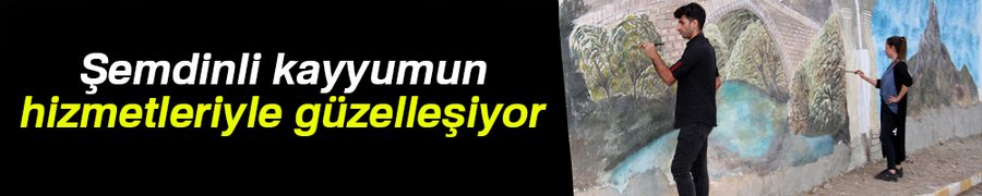 Şemdinli kayyumun hizmetleriyle güzelleşiyor