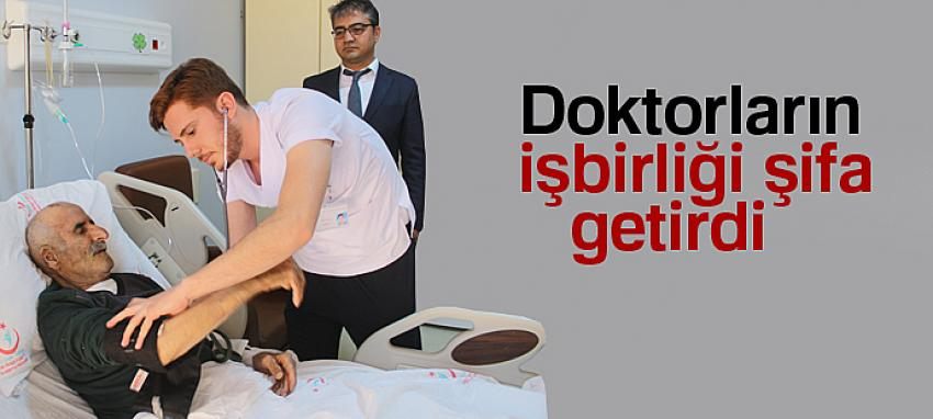 Doktorların işbirliği şifa getirdi