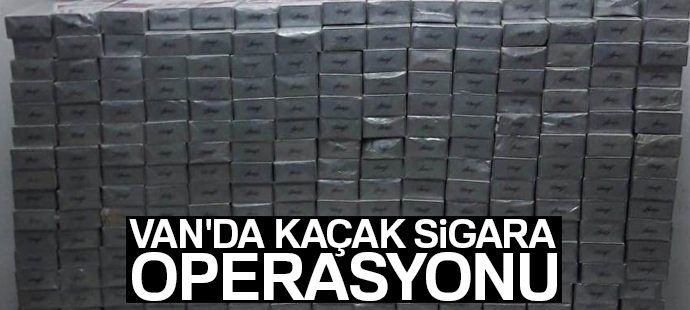 Jandarma 7 bin 820 paket kaçak sigara ele geçirdi