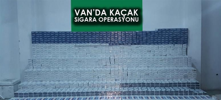 Jandarmadan kaçak sigara operasyonu