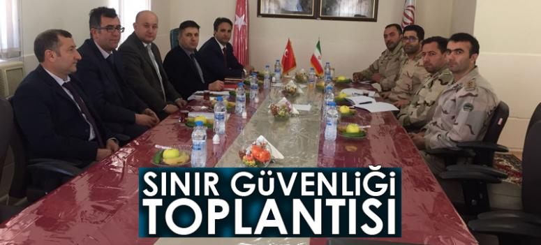 Kaymakam Dündar, sınır güvenliği toplantısına katıldı
