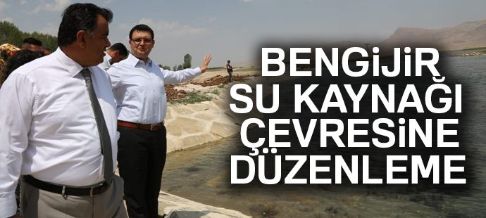 Bejingir su kaynağı çevresinde düzenleme