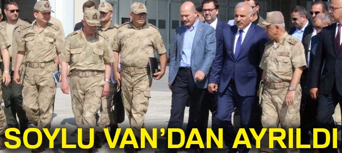 İçişleri Bakanı Soylu, Van