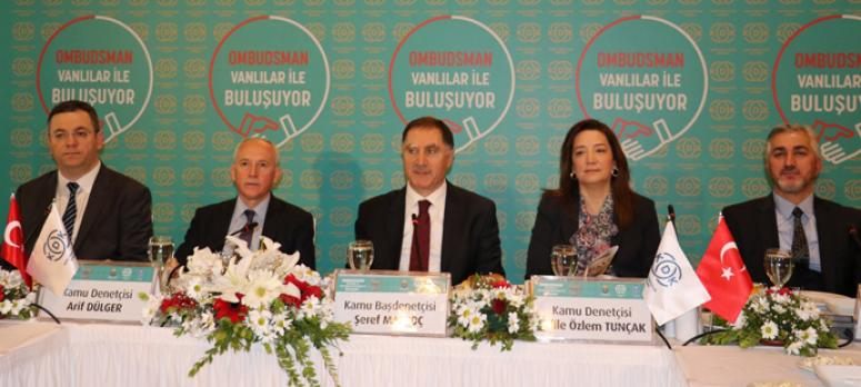 Kamu Başdenetçisi Malkoç, basın mensuplarıyla bir araya geldi