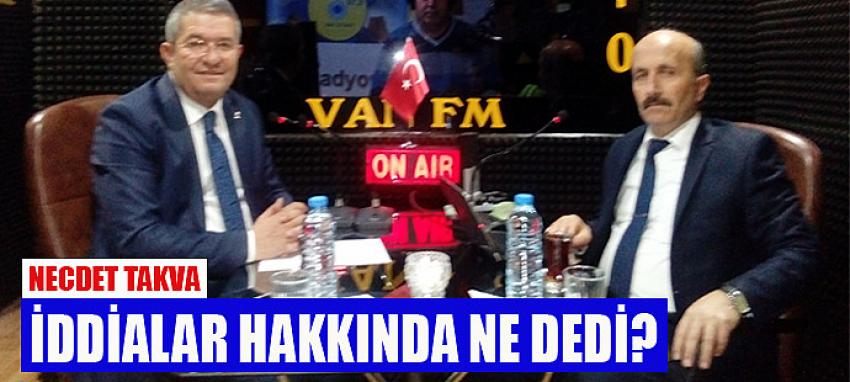 Necdet Takva, adaylık süreci ve iddialar hakkında ne dedi?