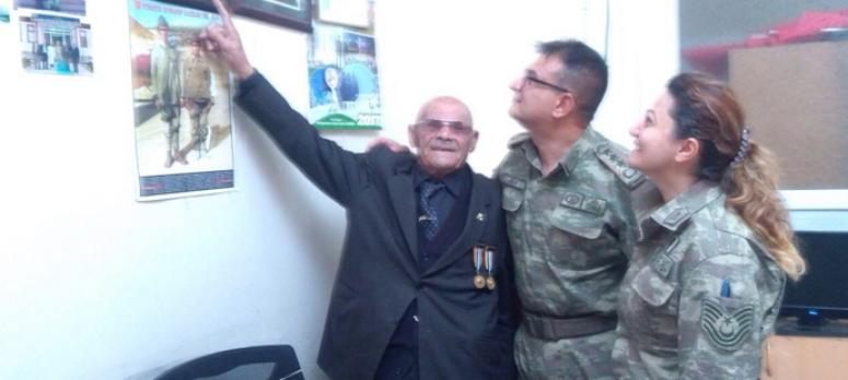 İlçe halkının gönlünde taht kuran komutan