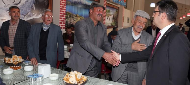 Kaymakam Doğramacı, muhtarlarla bir araya geldi
