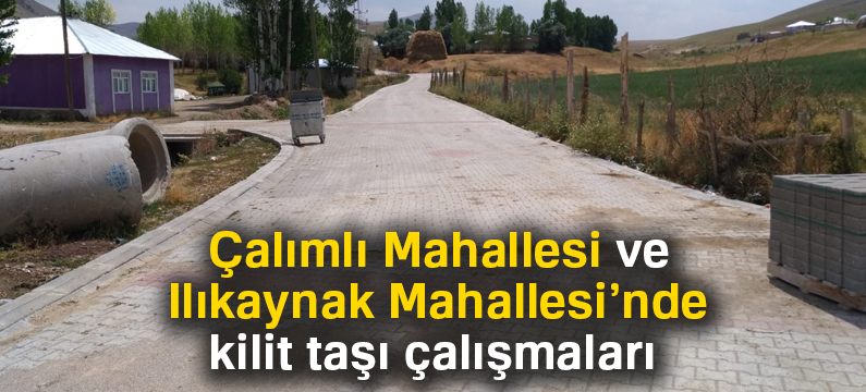 İpekyolu Belediyesinden yol yapım çalışması